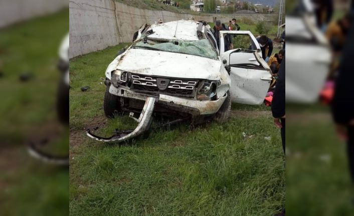 Bingöl’de trafik kazası: 1 ölü, 2 yaralı