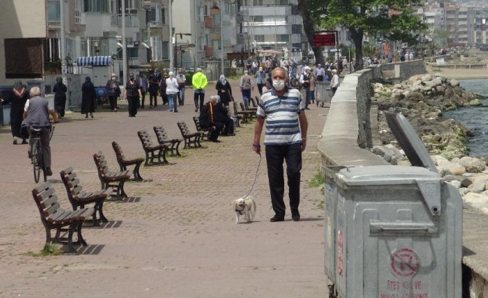 Bursa Güzelyalı Sahili’ndeki yoğunluk geçen haftaya göre azaldı