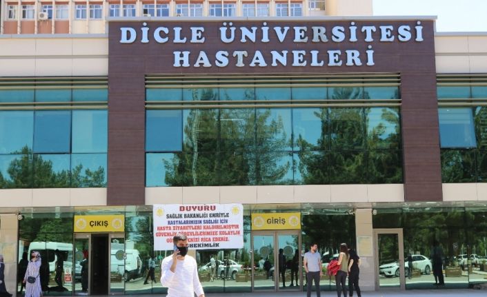 Dicle Üniversitesinde Covid-19 hasta sayısında düşüş