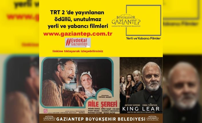 Gaziantep’te sinema salonları evlere taşınıyor