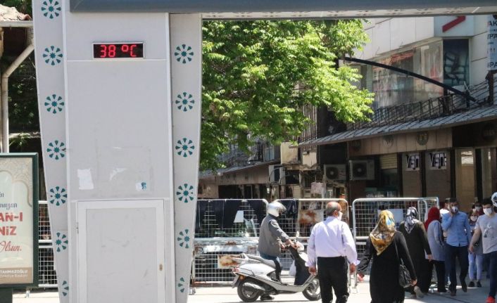 Gaziantep’te termometreler 38 dereceyi gösterdi