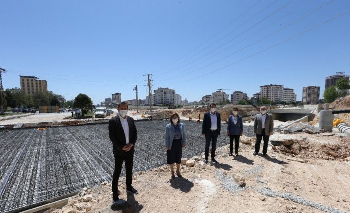 Gaziray ile İpekyolu’nun kesişim noktasında yapılan tünel 45 günde tamamlandı