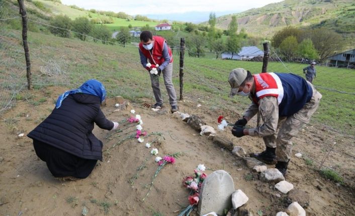 İşçi bayramında şehit  operatöre vefa