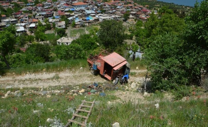 Karaman’da çapa motoru uçuruma yuvarlandı: 1 ölü