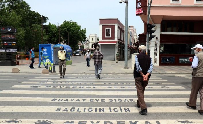 Kısıtlama gününde boş cadde ve sokaklar 2’nci kez onların oldu