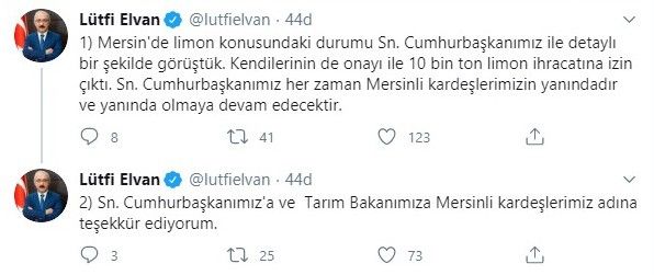 Limon üreticisine ihracat müjdesi