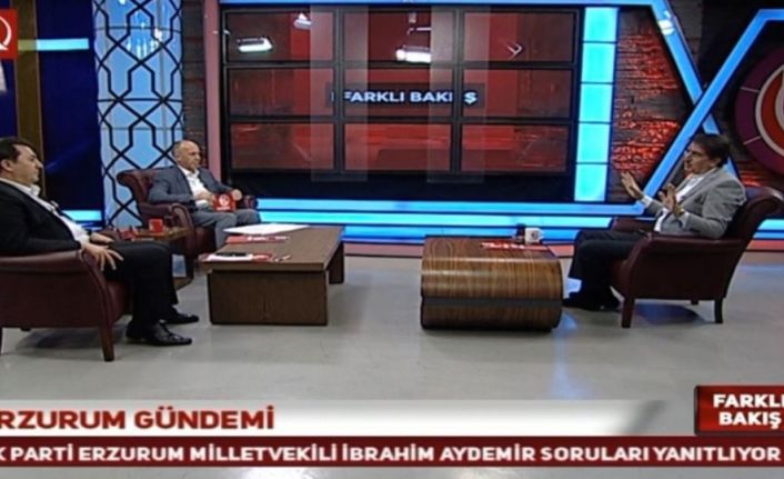 Milletvekili Aydemir, "Farklı Bakış" programına konuk oldu