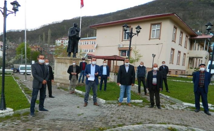 Posof’ta muhtarlardan Yayla teşekkürü