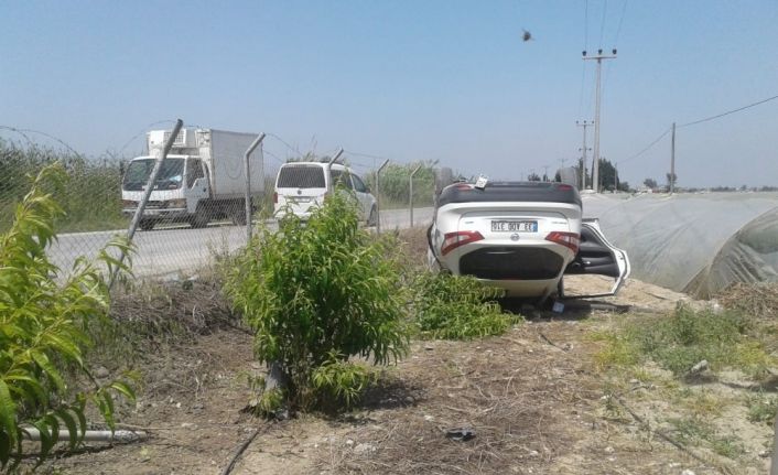 Tarsus’ta trafik kazaları: 1 ölü, 1 yaralı