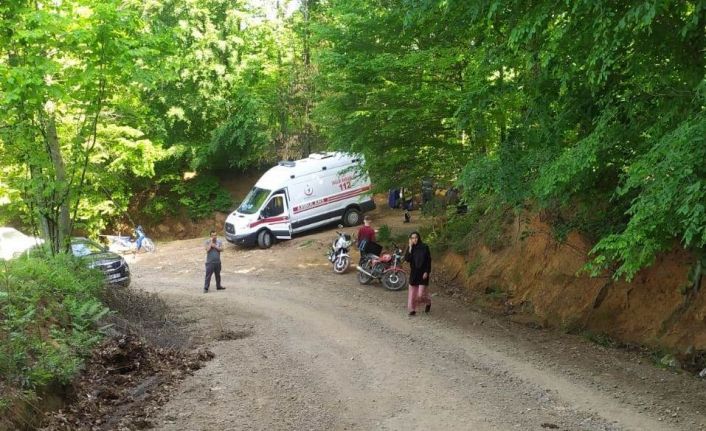 Yayla yolunda römork devrildi: 2 yaralı