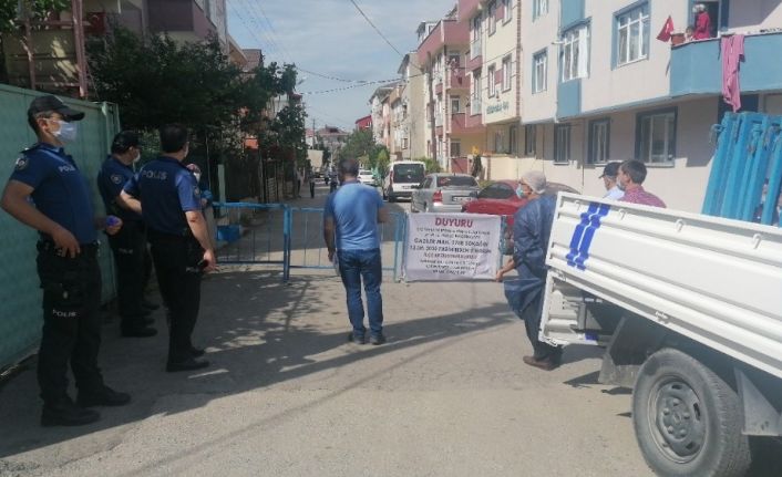 Gebze’de 20 kişinin korona virüse yakalandığı sokak karantinaya alındı