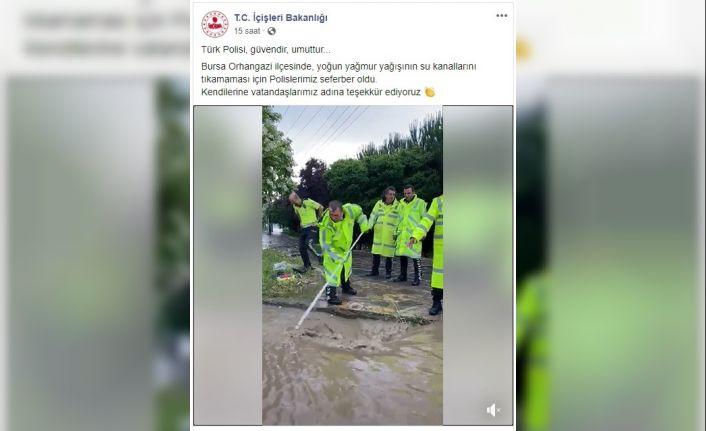 İçişleri Bakanı Soylu’dan Bursalı o polislere teşekkür