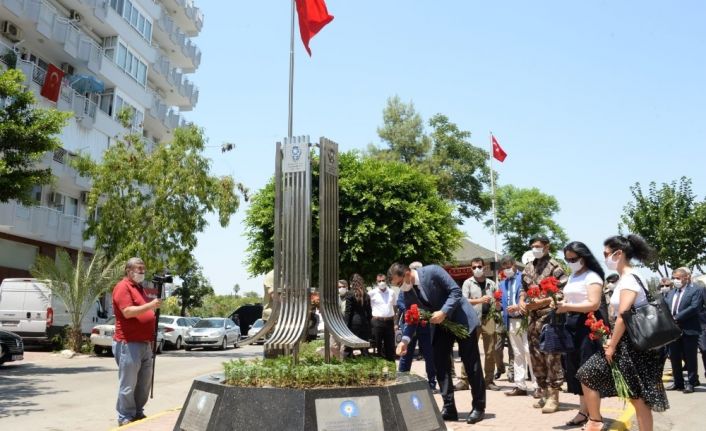 Antalya’da helikopter şehitleri anıldı