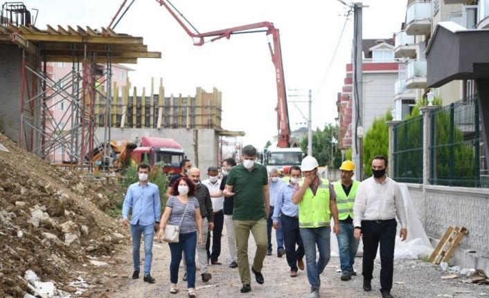 Başkan Kocaman, Ataevler Köprüsü’nde inceledi