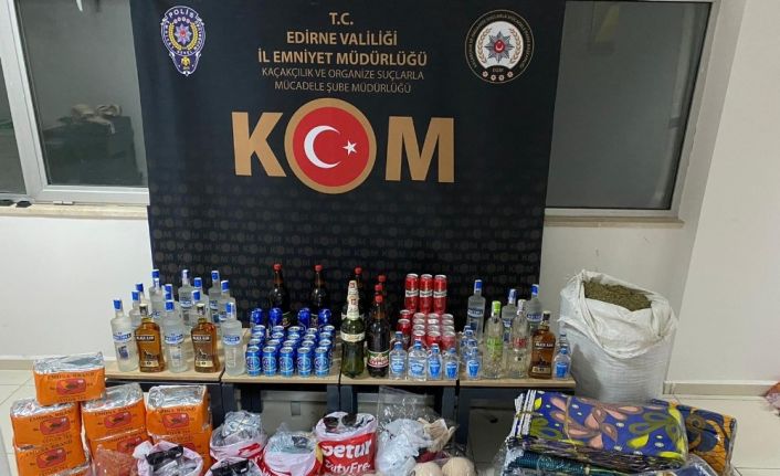 Edirne KOM ekipleri kaçakçılara göz açtırmıyor