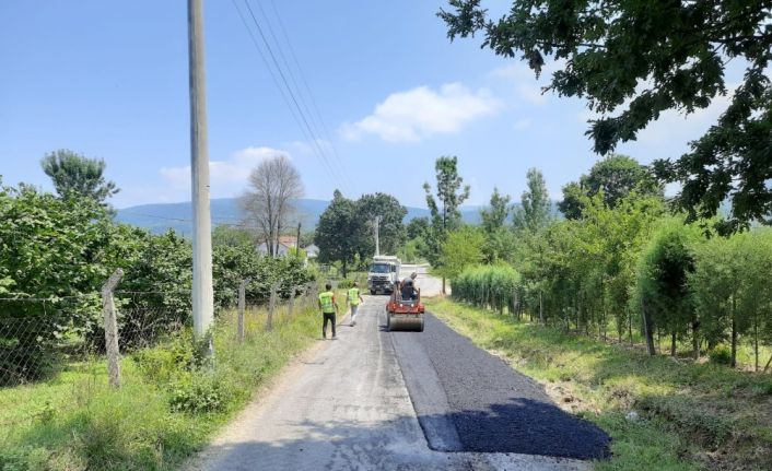 Hendek’te 7 farklı mahallede asfalt çalışması