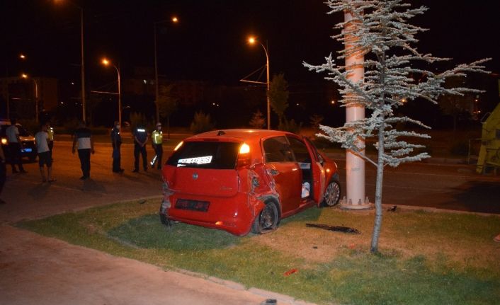 Malatya’da trafik kazası: 2 yaralı