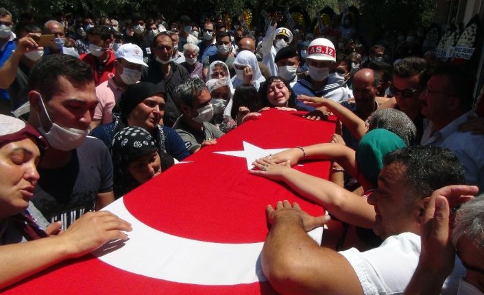 Muğla, şehidini son yolculuğuna uğurladı