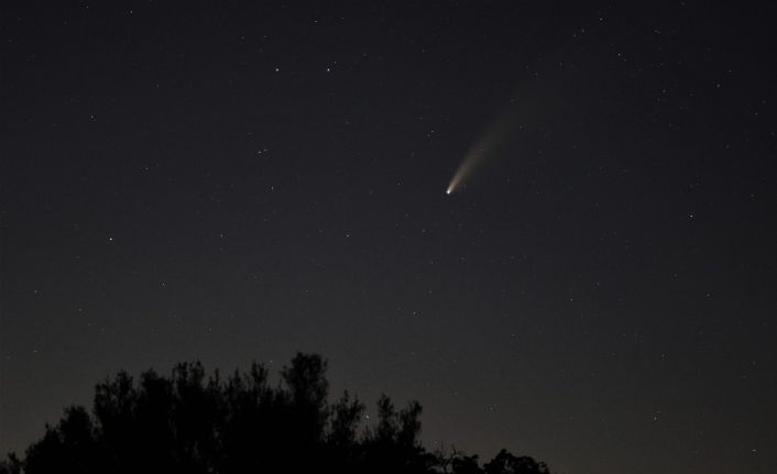 Neowise Manisa semalarında fotoğraflandı