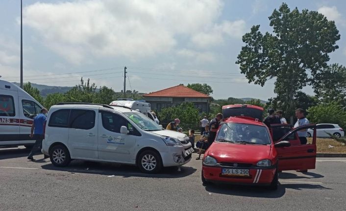 Samsun’da trafik kazası: 8 yaralı