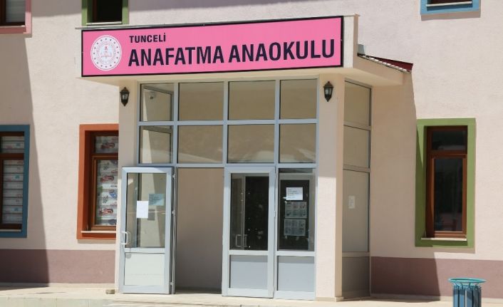 Tunceli’de anaokuluna “Ana Fatma” ismi verildi