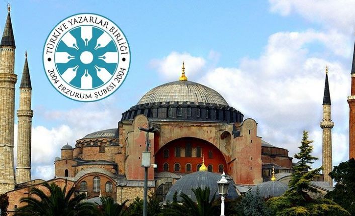 TYB Erzurum Şubesi’nden Ayasofya Cami teşekkürü