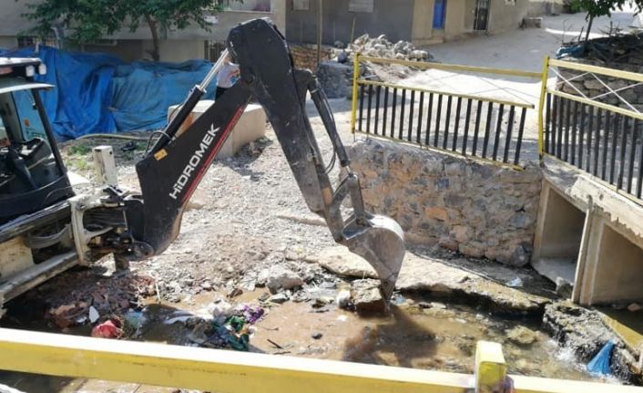 Uludere derelerinde temizlik çalışmaları