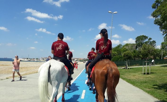 Yeşilköy Sahili atlı birliklere emanet