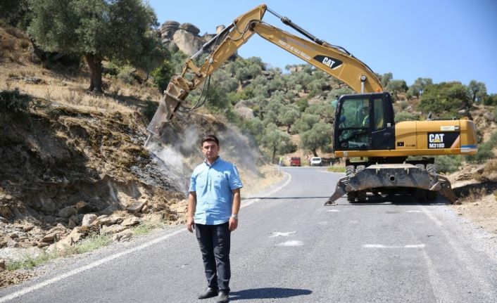 Büyükşehir Tekeler Mahallesi’nde çalışmalarını sürdürüyor