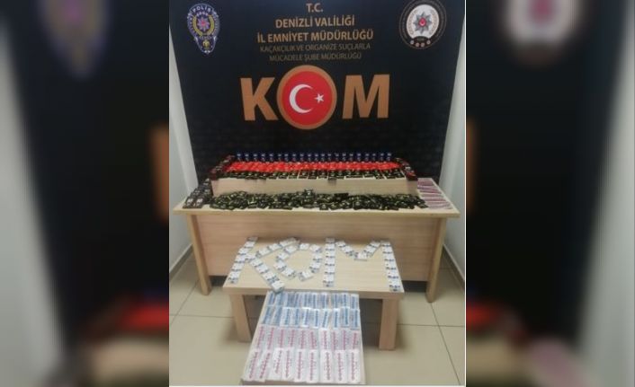 Cinsel ürün kaçakçıları Denizli’de enselendi