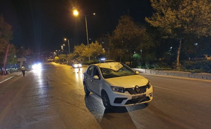 Başkent’te bisikletli çocuğa otomobil çarptı