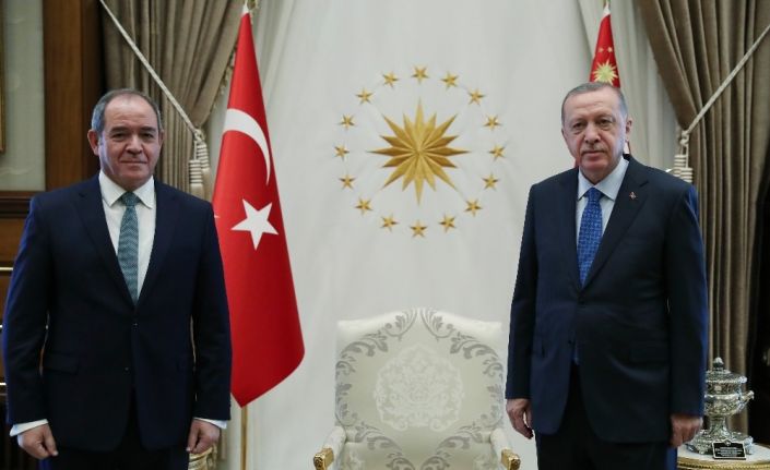 Cumhurbaşkanı Erdoğan, Cezayir Dışişleri Bakanını kabul etti