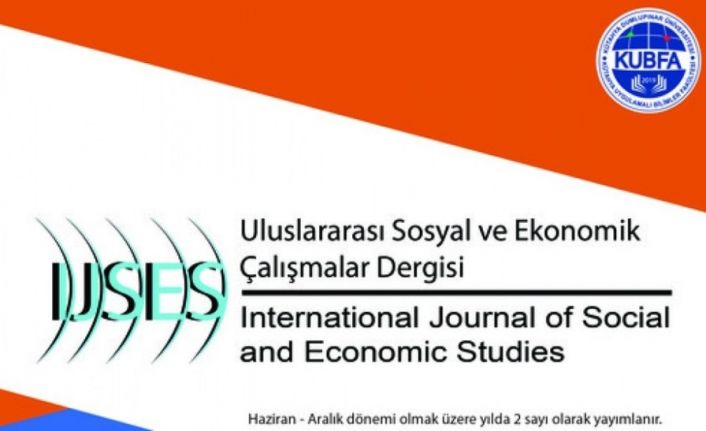 DPÜ KUBFA’dan Uluslararası Sosyal ve Ekonomik Çalışmalar Dergisi