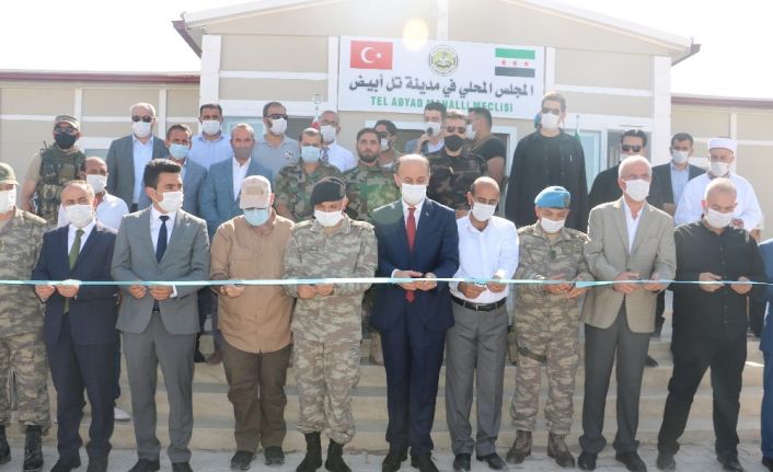 Barış Pınarı Harekatı’nın yıldönümünde şehitler için Telabyad’da mevlit okutuldu