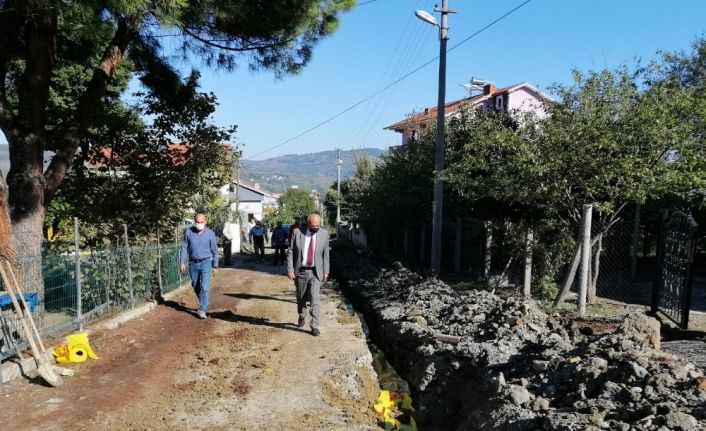 Başkan Bozkurt çalışmaları yerinde inceledi