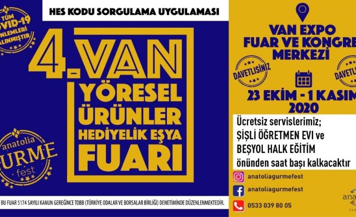 Büyük yöresel fuar 4. kez kapılarını açıyor