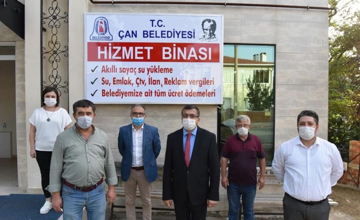 Çan’da Nadir Pazarbaşı ödeme noktası hizmete girdi