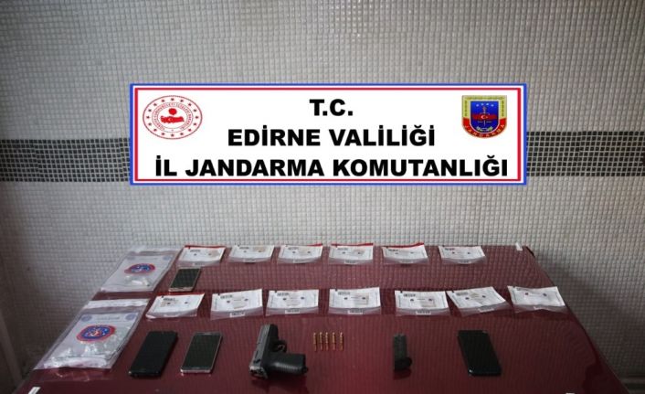 Edirne’de uyuşturucu operasyonu