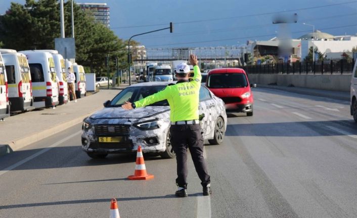 Geçici plakalı taşıtlara denetim