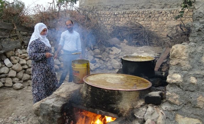 Gercüş’te bağbozumu zamanı