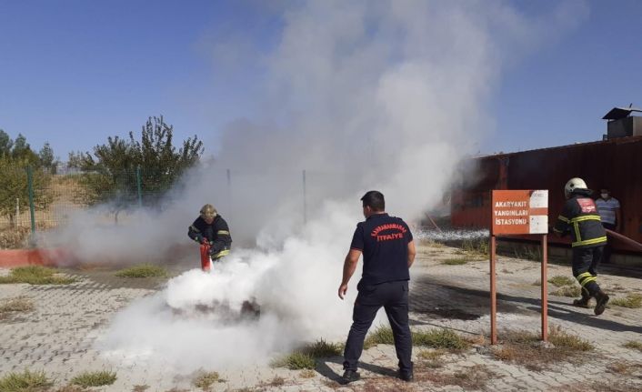 Kahramanmaraş’ta 21 gönüllü itfaiye erine eğitim