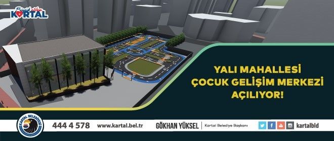 Kartal Belediyesi’nin yeni kreşine başvurular başladı