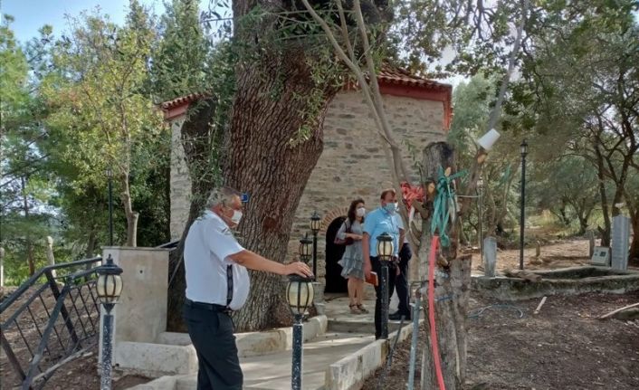 Kaymakam Soley, Aydın Bey Türbesi’ni ziyaret etti