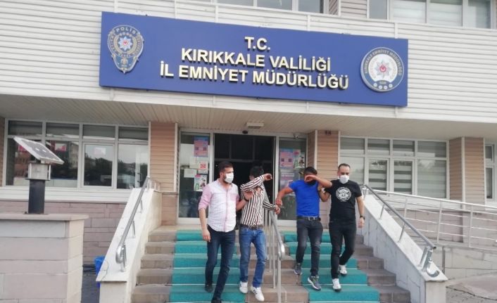 Kırıkkale’de evlerden hırsızlık yapan 4 şüpheli tutuklandı