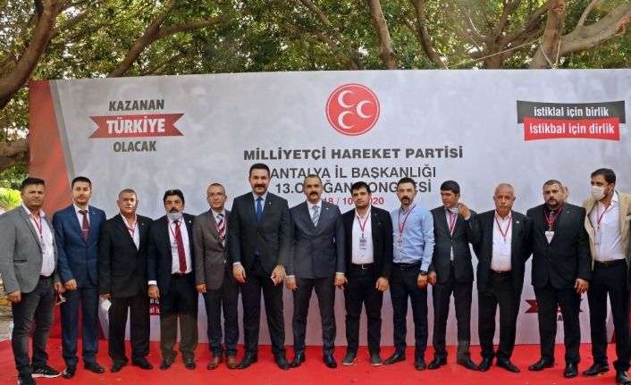 MHP Antalya Hilmi Durgun ile ‘devam’ dedi