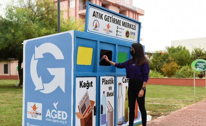 Muratpaşa’da mobil atık getirme merkezleri kuruldu