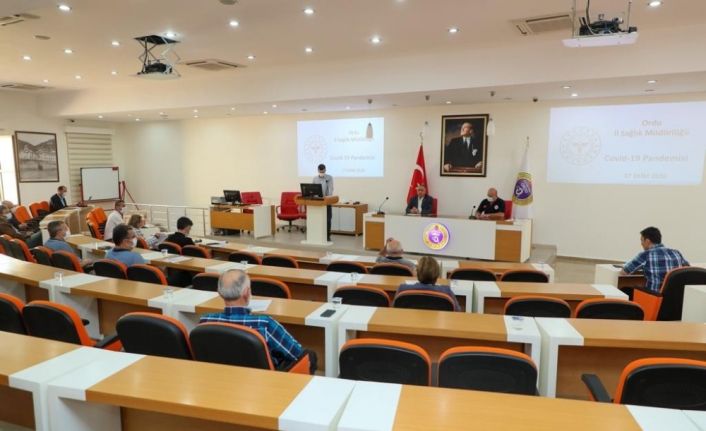 Ordu’da Covid-19 tedbirleri toplantısı