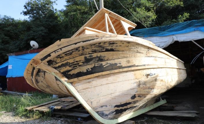 Ordu’da geleneksel ahşap tekne yapımı zamana direniyor