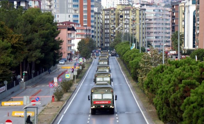 S-400 2. konvoyu da Samsun’dan geçti