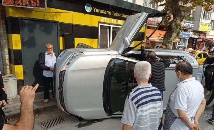 Sakarya’da akıllara durgunluk getiren kaza